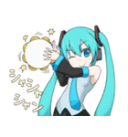 はつねネガメの初音ミクさんスタンプ第2段（個別スタンプ：14）