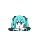 はつねネガメの初音ミクさんスタンプ第2段（個別スタンプ：17）