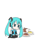 はつねネガメの初音ミクさんスタンプ第2段（個別スタンプ：40）