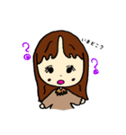 女の子の1日6v6（個別スタンプ：27）