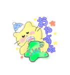 ふわふわきゃらくたー（個別スタンプ：3）
