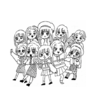 個性が強い女子高生（個別スタンプ：30）
