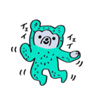 くまがよくしゃべる（個別スタンプ：5）