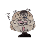寝不足なひとたち。。（個別スタンプ：14）
