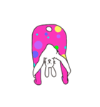 少し奇妙なウサギ（個別スタンプ：6）
