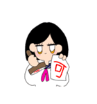 無気力JK（個別スタンプ：3）