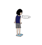 無気力JK（個別スタンプ：8）