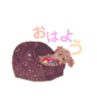 トイプードル コロナの日常（個別スタンプ：4）