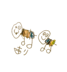 ちびズおえかき（個別スタンプ：5）