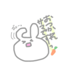 ぶきようなうさぎ（個別スタンプ：5）
