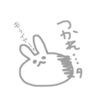 ぶきようなうさぎ（個別スタンプ：8）