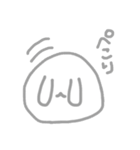 ぶきようなうさぎ（個別スタンプ：14）