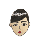 あなたとわたしとわたしたち（個別スタンプ：24）