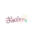 わたしのてがき文字（個別スタンプ：14）