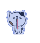 あほ顔ミケねこ（個別スタンプ：5）