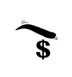 眉文字（個別スタンプ：19）