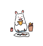 小さいハムスターモモ（個別スタンプ：4）