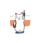 小さいハムスターモモ（個別スタンプ：9）