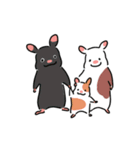 小さいハムスターモモ（個別スタンプ：24）