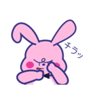 状況を伝えるうさぎ。日常編（個別スタンプ：36）