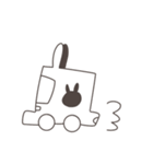 うさちゃんとサカナくん（個別スタンプ：19）