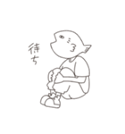 うさちゃんとサカナくん（個別スタンプ：34）
