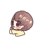 ふわふわかわいい女の子たち（個別スタンプ：5）