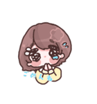 ふわふわかわいい女の子たち（個別スタンプ：10）