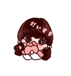 ふわふわかわいい女の子たち（個別スタンプ：12）