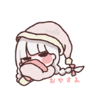 ふわふわかわいい女の子たち（個別スタンプ：16）