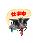 モモンガ（ふぅた）猫（リン）の日常2（個別スタンプ：7）