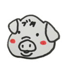 ぽちことどうぶつたち（個別スタンプ：1）