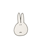 ゆる〜いうさぎさん（個別スタンプ：1）