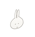 ゆる〜いうさぎさん（個別スタンプ：6）