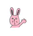 ちょっと おばかな うさぎさん（個別スタンプ：3）