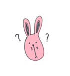 ちょっと おばかな うさぎさん（個別スタンプ：6）