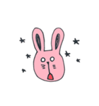 ちょっと おばかな うさぎさん（個別スタンプ：7）