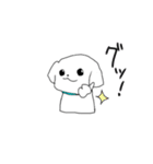 マルチーズ「大福」の日常（個別スタンプ：8）