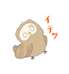 ズボラな ふくろう ズボラララ（個別スタンプ：18）