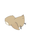 ズボラな ふくろう ズボラララ（個別スタンプ：20）
