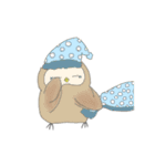 ズボラな ふくろう ズボラララ（個別スタンプ：23）