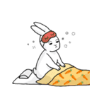 遅刻の言い訳うさぎ（個別スタンプ：5）