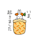遅刻の言い訳うさぎ（個別スタンプ：6）