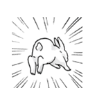 遅刻の言い訳うさぎ（個別スタンプ：9）