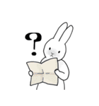 遅刻の言い訳うさぎ（個別スタンプ：11）
