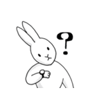 遅刻の言い訳うさぎ（個別スタンプ：12）