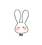 てぃーさっくのうさぎ。（個別スタンプ：1）