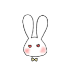 てぃーさっくのうさぎ。（個別スタンプ：6）