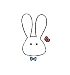 てぃーさっくのうさぎ。（個別スタンプ：8）