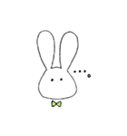 てぃーさっくのうさぎ。（個別スタンプ：17）